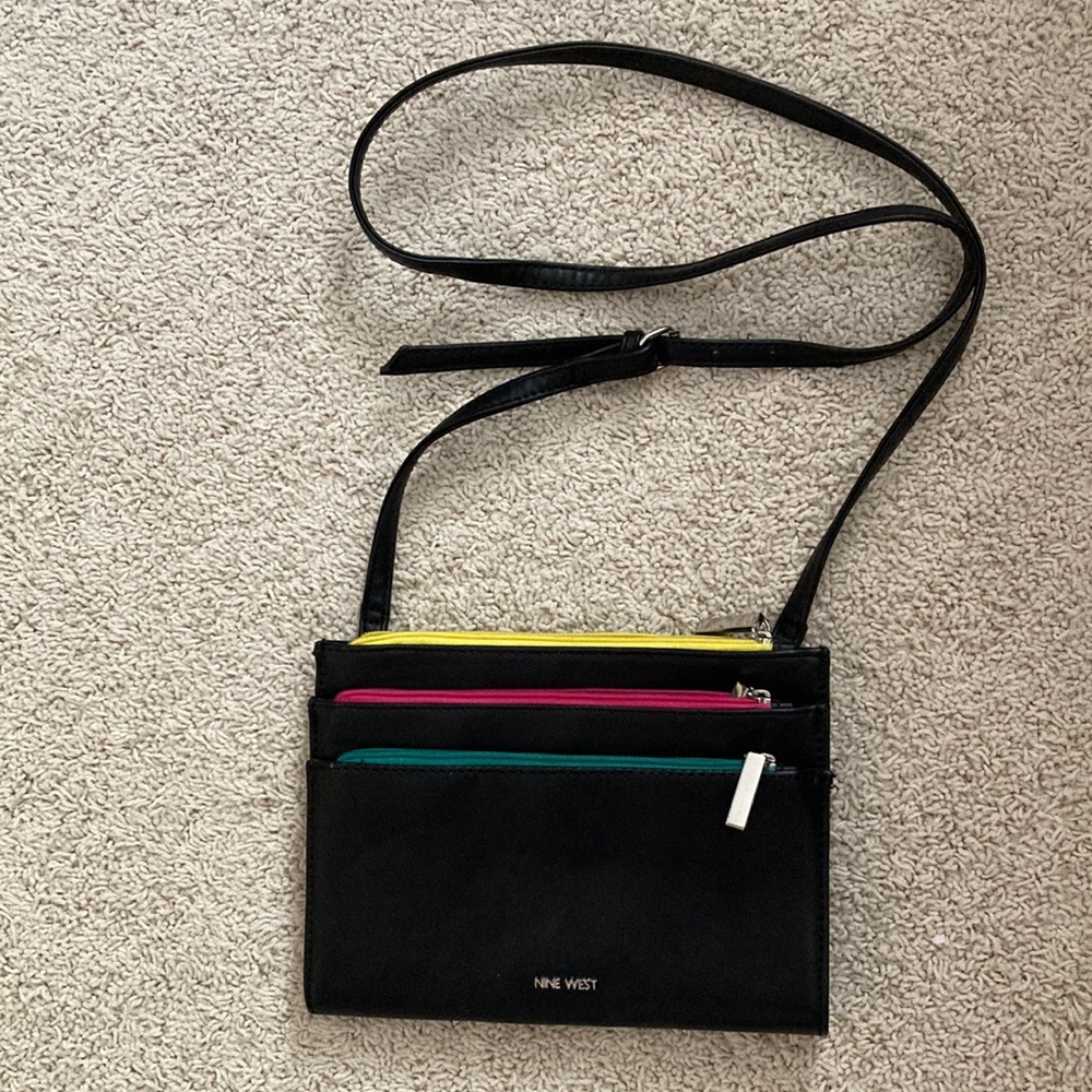 Nine West Tri-pocket purse. New, never used